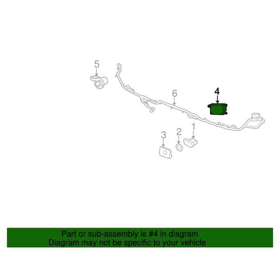 GM 23455665 Module Asm-Side Object Sensing Alert