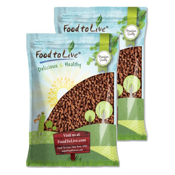 Dry Roasted Almonds, 18 Pounds — Kosher, Vegan — by Food to Live