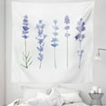 thumbnail image 1 of Lavender Tapestry, Watercolor Florist Art Style Herbs Fresh Rural Field Gardening Theme, Fabric Wall Hanging Decor for Bedroom Living Room Dorm, 5 Sizes, Lavender Lilac and Green, by Ambesonne, 1 of 1