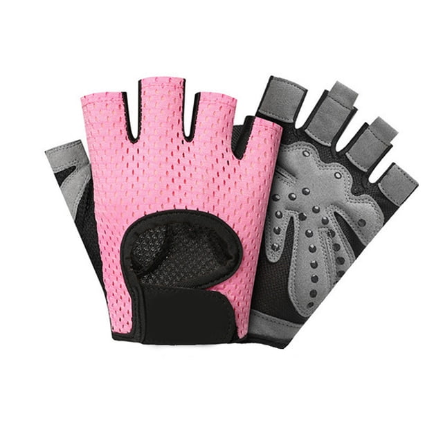 Guantes de entrenamiento transpirables, guantes de ejercicio de gimnasio sin dedos para levantamiento de pesas con, mujeres y hombres MFZFUKR BST2000595-3