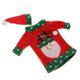 thumbnail image 5 of Conjunto de decoración de botella de vino tinto y champán Ndcxsfigh, Navidad, Gorro de Papá Noel, 11,5*5,5 cm, 5 of 6