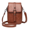 thumbnail image 1 of Bolso Cruzado PU para Mujer Hugtrwg con Bolso Decorativo con Borlas y Remaches Marrón, 1 of 5