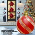 thumbnail image 5 of Bola inflable de Navidad con brillo impermeable, bola de ambiente gigante de 60cm, jardín de casa, 5 of 5