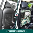 thumbnail image 6 of Car Back Seat Organizer 1 Pack Antique Nylon Fabric Thickened Waterproof Foot Mat Suitable For Various Types Of Vehicles Tropical Trees by The Sea, 6 of 7