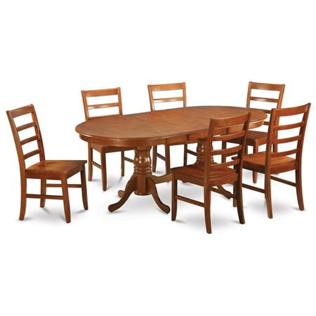 PLPF9 SBR W 9 Piece Dining Room Set Dining Room Table And