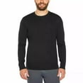 thumbnail image 4 of Banana Republic Men’s Merino Wool Ribbed Contrast Sweater | Black, Large, 4 of 4