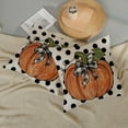 thumbnail image 5 of Fall Pillow Covers 20x20 Set of 2 Pumpkin Maple Leaves and Polka Dot Fall Decor Pillowcase Linen Autumn Thanksgiving Decorative Outdoor Throw Pillow Covers Farmhouse Cushion Case for Couch Home, 5 of 6