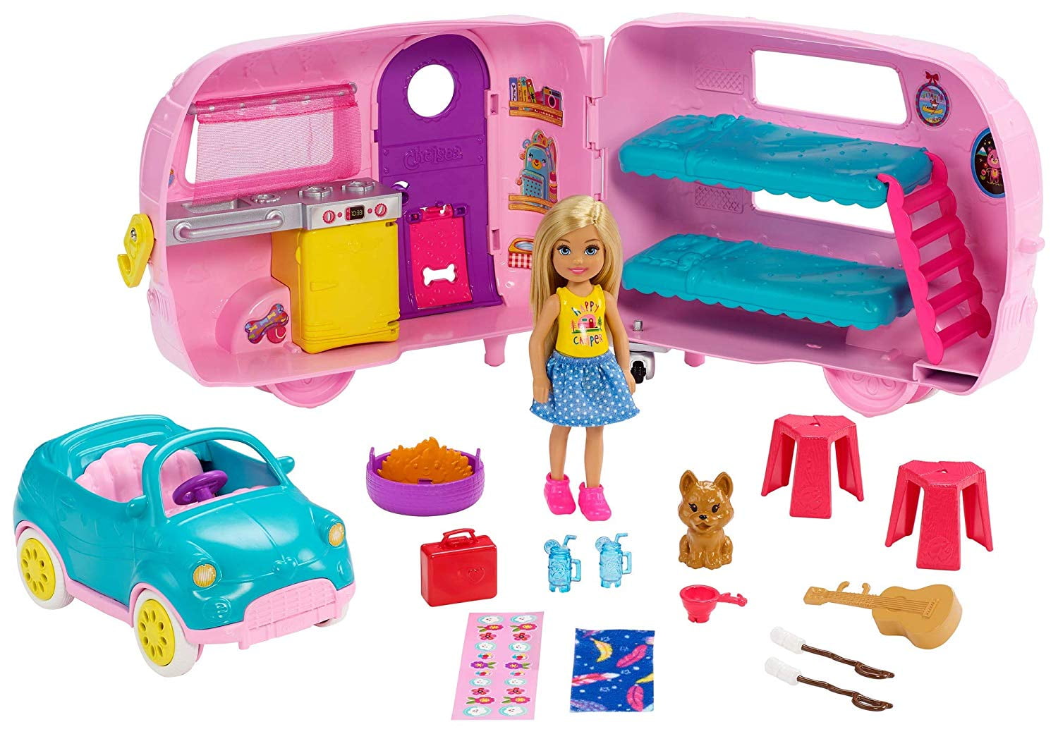 walmart barbie camper
