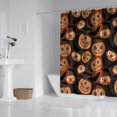 thumbnail image 2 of Sugar Skull Pumpkins Halloween Pattern Shower Curtain 72"x84" ,Bathroom Decorative Shower Curtains Set with 12 Hooks,Modern Waterproof Washable Shower Curtain, 2 of 6