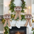 thumbnail image 6 of Fwttom Christmas Bows Decor - Extra Large Bow Themed Birthday Party Decorations, Holiday Christmas Decoration Indoor Outdoor for Wreath Garland Xmas Tree, Brown, 6 of 8