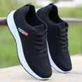 thumbnail image 2 of AUDeals Unisex Platform Mesh Walking Shoes Slip On Lightweight Breathable Casual Sneakers Gym Travel Work Shoes, 2 of 5