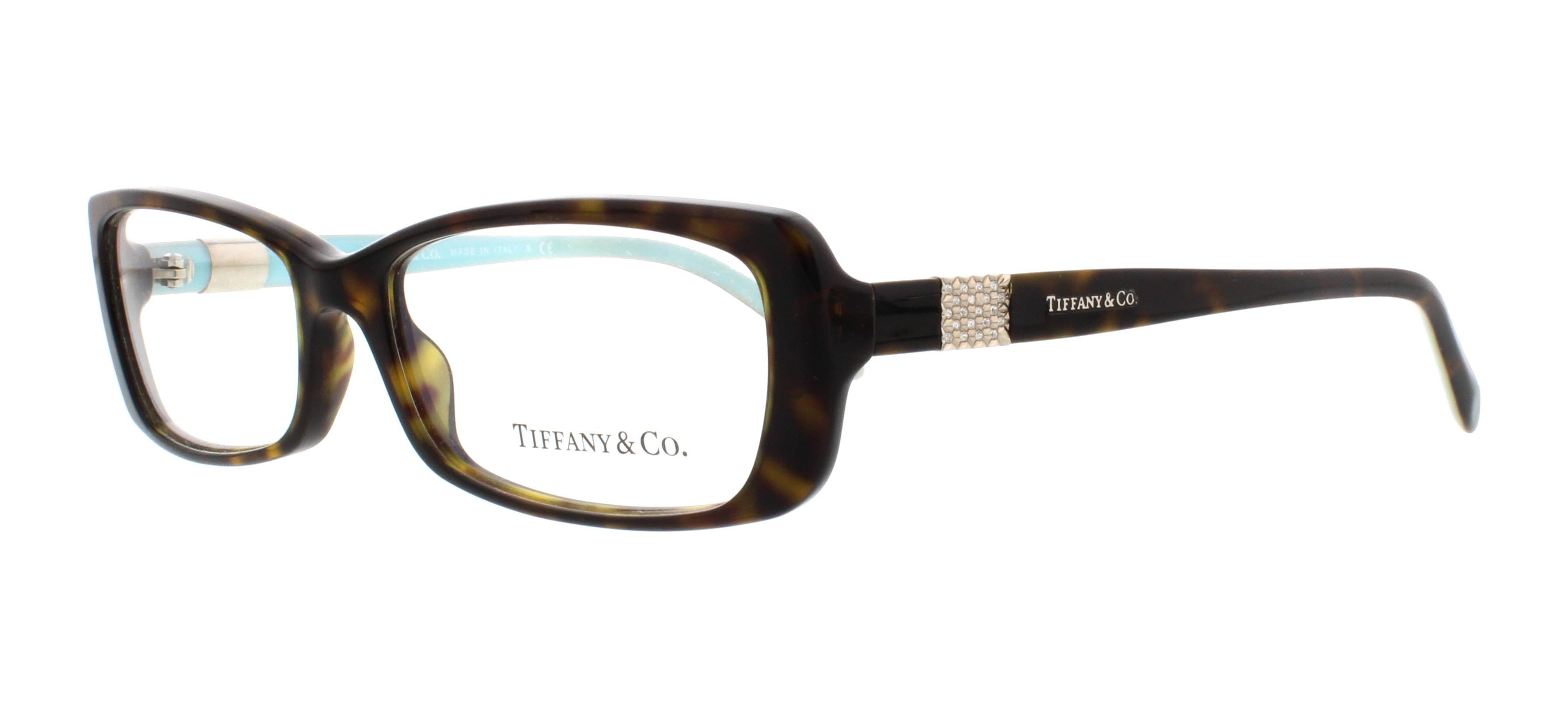 TIFFANY Eyeglasses TF 2070B 8015 Havana
