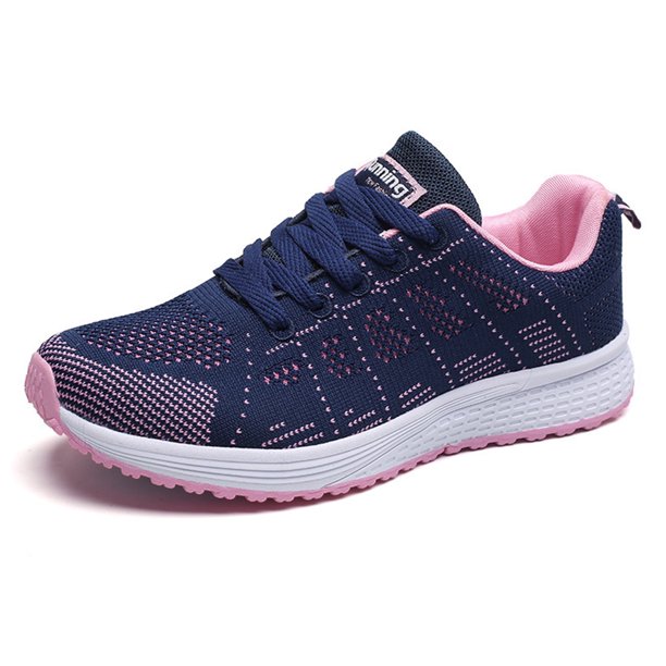 Mocasines casuales Malla Zapatillas casuales Mujeres acolchadas para deportes al aire libre (Azul 39) Likrtyny Para Estrenar