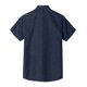 thumbnail image 3 of Men's Spring Summer Casual Solid Color Cotton Loose Lapel Short Sleeve Men's Shirt Men's Tops M, 3 of 4
