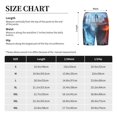 thumbnail image 2 of Bixox Men's Red And Blue Fire Mountains printed lightweight casual shorts, soft sleep shorts with pockets., 2 of 5