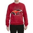 thumbnail image 2 of Wild Bobby, Ford '76 Gran Torino Vintage Car Cars and Trucks Unisex Crewneck Graphic Sweatshirt, Red, 3XL, 2 of 3