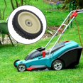 thumbnail image 4 of LEEYNEER Blue Durable Rubber and Plastic Lawn Mower Wheel for Replacement Compatible Universal, 4 of 8