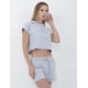 thumbnail image 3 of Conjunto Sudadera Sin Mangas y Short K-Swiss Yogi Color Gris, 3 of 4