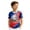 Blue1, variant on Boys France Soccer Short Sleeve Crewneck National Flag Tricolor Ribbon Gold Stars Crest 2026 School Sports Athletic Casual Summer Shirt