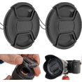 thumbnail image 1 of 2026 Dww-2 Pcs Tapa para Lente de cmara, dimetro 49 mm, Tapa de proteccin Snap On, Compatible con Nikon, Canon, Sony, Sigma, Tamron, Olympus, Fujifilm, 1 of 5
