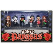"Homie Payasas" Series 1, 2-Inch Figures Set of 6 Pieces by Homies