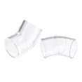 thumbnail image 4 of 1uds Transparente Acrílico Tubería Codo, 32mm/1,26 2 Vías Codo 45 Grados Tubo Montaje Adaptador para Acuarios Agua Peces Tanque, 4 of 7