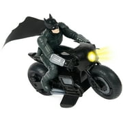 DC Comics The Batman Batcycle RC with Batman Rider