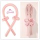 thumbnail image 1 of Rizadores de pelo de silicona sin calor, color rosa, para ondas grandes, espuma suave, sin necesidad de calor., 1 of 5