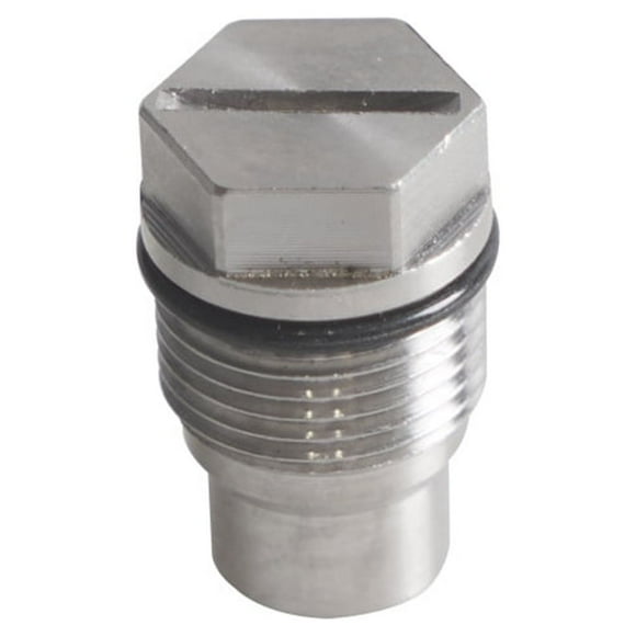 Valve Plug,Compatible With 2004.5-2010 Fuel Rail Valve With 2004.5-2010 Duramax P1093 P0087 Car Fuel Rail 2004.5-2010 Duramax 2007.5-2018 Duramax 2007.5-2018 Ram Common Rail Fuel Buzhi Silver Qisuo