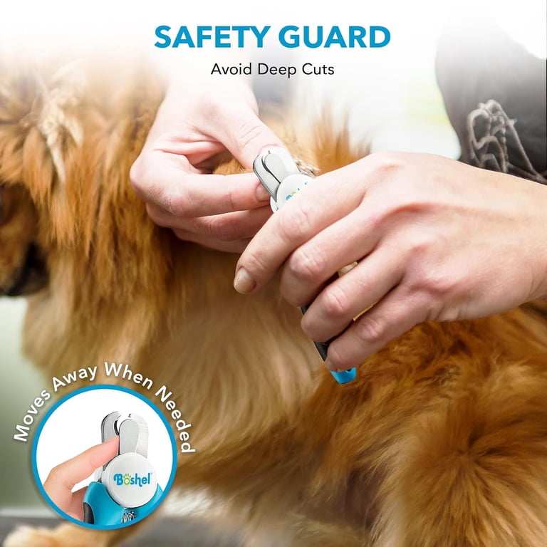 BOSHEL Dog and Cat Nail Clipper with Safety Guard photo 7