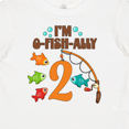 thumbnail image 4 of Inktastic I'm O-fish-ally Two Fishing Birthday Boys or Girls Baby T-Shirt, 4 of 5