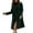 Green, variant on Lindreshi Shackets for Women 2023 with Pockets Fashion Woman Long Sleeve Open Front Loose Outerwear Solid Blouse Coat Tops Pockets Blouse