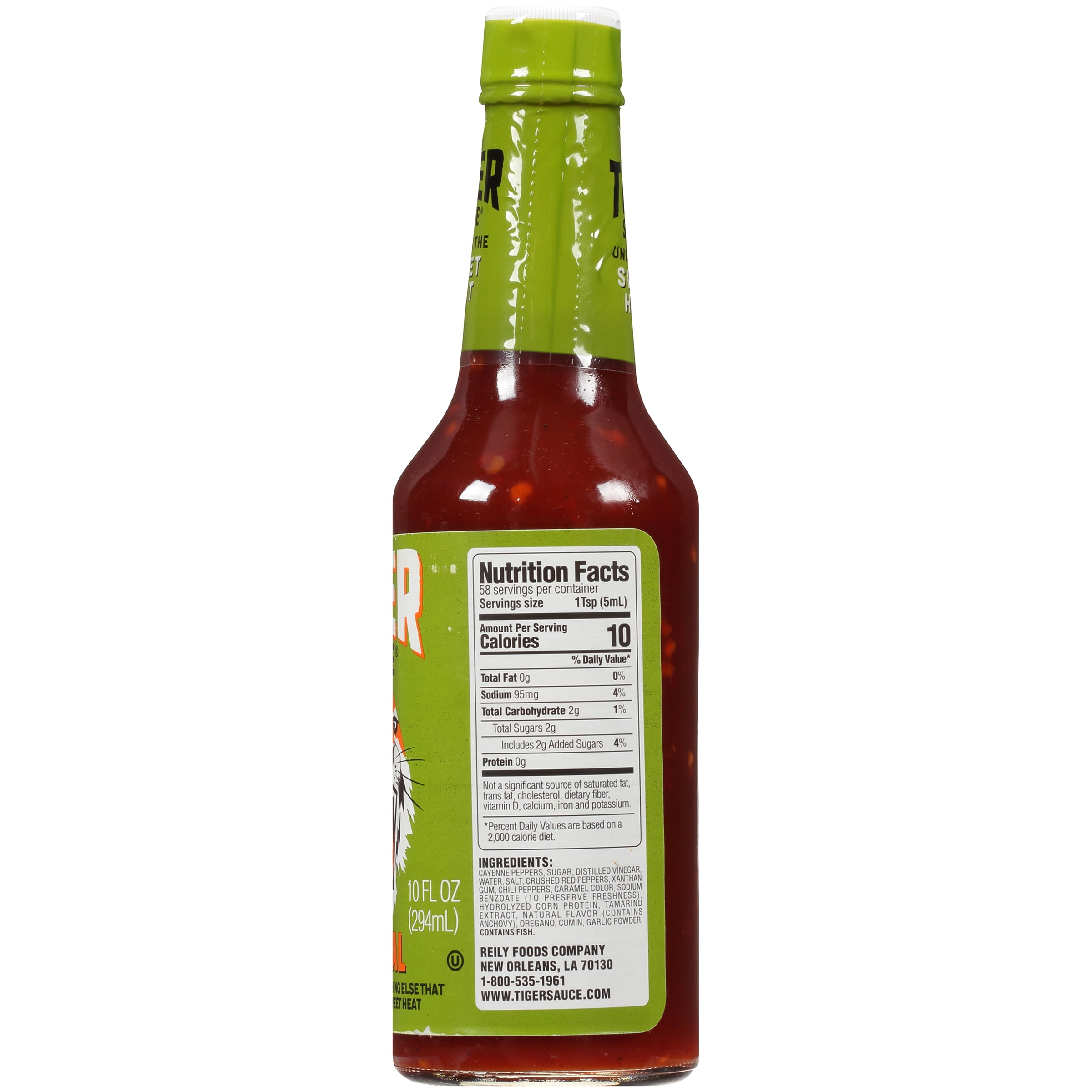 Try Me Tiger Sauce Original Hot Sauce, 10 fl oz Bottle