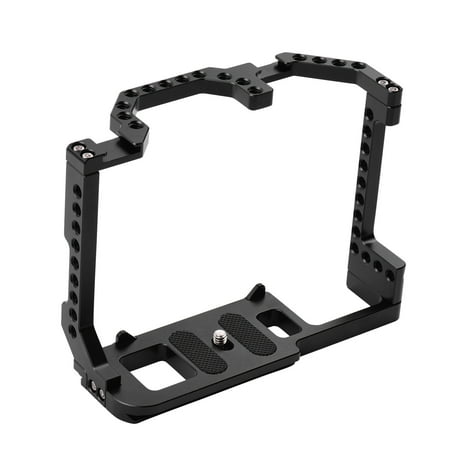 Image of Andoer Camera Cage 90d/80d/70d Dslr Camera 1/4 Inch Screw90d/80d/70d Dslr Dual Cold Mount Alloy With Dual With90d/80d/70d Aluminum Alloy With Screw Compatible With Cold Mount 1/4 Ainn