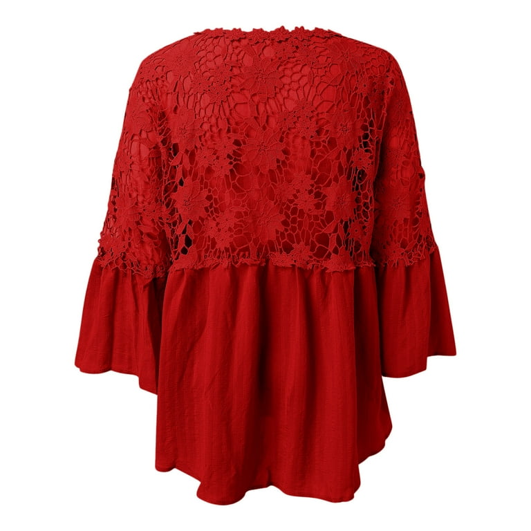 Cute red best sale tops for juniors