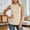 F-234Beige, variant on ZHOGXU Women's Tank Tops Sleeveless Turtleneck Solid Color Comfortable Lightweight Loose Fit Shirt For Daily Wear,Beige,L