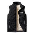 thumbnail image 3 of Chaleco de plumón sin mangas para hombre y mujer, chaqueta cálida y versátil con cuello levantado, novedad de otoño e invierno, 2024, 3 of 5
