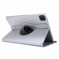 thumbnail image 1 of Pour iPad 2021 Étui 12.9 Étui pour Tablette Support Rotatif à 360 en Cuir Housse de Protection pour iPad Pro 12 9 Étui 2022 2021 2020 2017 2015 Argent iPad 12.9 2020 4th, 1 of 6