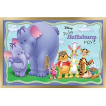 Disney Winnie The Pooh - Heffalump Wall Poster, 14.725" x 22.375", Framed