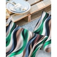 thumbnail image 3 of Outdoor Throw Pillow Cover Twist Lines Abstract Art Waterproof Cushion Covers 2 Pack Modern Colorful Wave Stripes Pillow Cases Home Decoration for Patio Garden Couch Sofa, 3 of 7