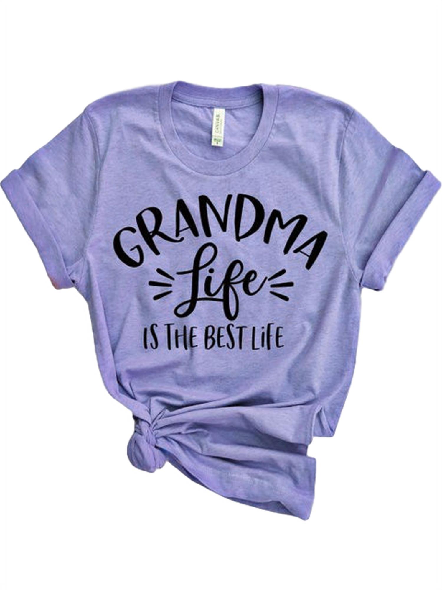 T Shirt Tops Tee Gift for Grandma 's 