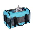 thumbnail image 4 of Cat Carrying Case - Pet Carrier Airline Approved, Protable and Breathable Pet Travel Carrier Removable Pad, Collapsible Cat Carrier Dog Carrier for Medium Cats Small Cats Dogs (Medium), 4 of 5