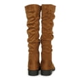 thumbnail image 4 of Women Round Toe Slouchy Knee High Boots 19582, 4 of 6