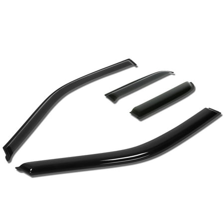 - For 2015 to 2017 Ford F-150 Super Cab 4pcs Window Vent Visor Deflector Rain Guard (Dark Smoke) 16