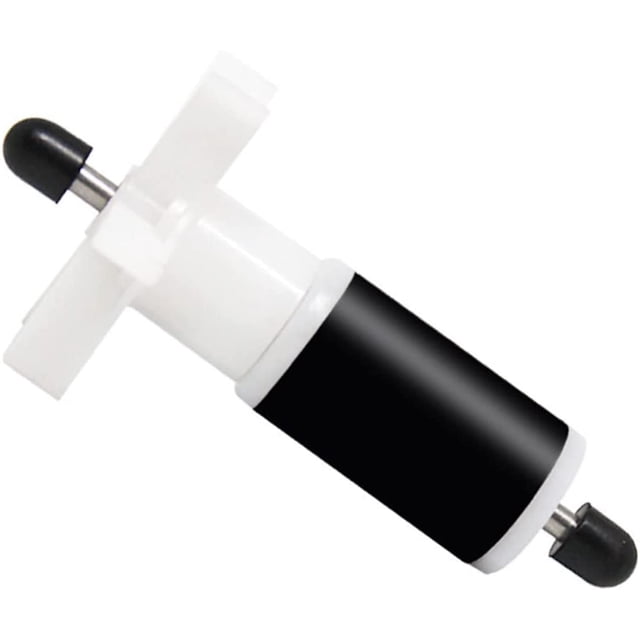 Submersible Pump Impeller Impeller with Shaft and Bearing, Shaft Bearing Pump Replacement Impeller, Submersible Pump Impeller Replacement Filter, for Aquarium Replacement Filter
