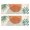 Orange Boho Geometric, variant on Kitchen Rugs Sets Of 2,Orange Boho Geometric and Plant Pattern Anti Fatigue Kitchen Mat Rugs Non Slip Washable,Decorative Kitchen Floor Mats for Kitchen,Sink,Laundry,17"X47"