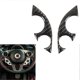 thumbnail image 3 of 2Pcs/Set Car Carbon Fiber Steering Wheel Decoration Cover Trim Sticker Fit for Smart 453 Fortwo 2016, 3 of 5