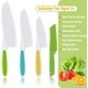 thumbnail image 2 of Juego de cuchillos Montessori de 4 piezas para niños pequeños, juego de cuchillos para cocinar de verdad, cuchillos seguros para niños para cortar, cuchillos de plástico, juego de cocina par, 2 of 5