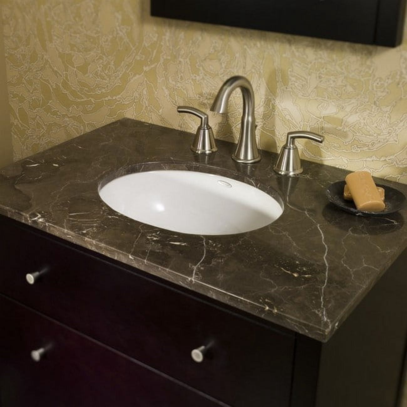 American Standard Ovalyn Undermount Bathroom Vessel Sink in White