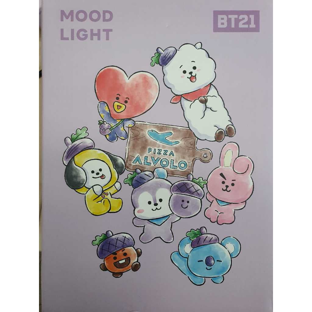 BT21 (BTS) - MOOD LIGHT AND FIGURE SET - Walmart.com